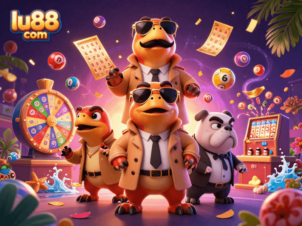 Enter the vibrant world of lu88 com where thrilling lottery action unfolds amidst animated excitement.