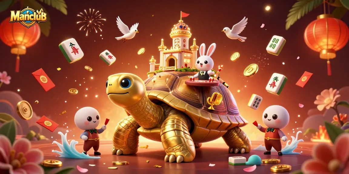 Join the thrilling action at Manclub with a giant tortoise casino and winning card games.