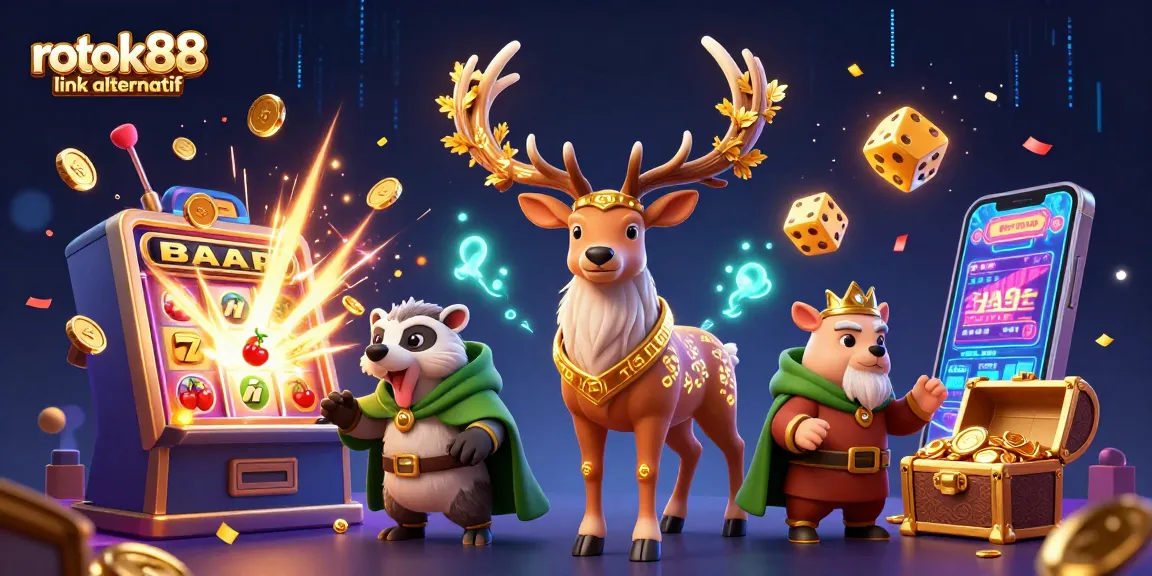 Engage with rokok88 link alternatif for an adventure featuring vivid slots, dynamic characters, and a jackpot explosion.