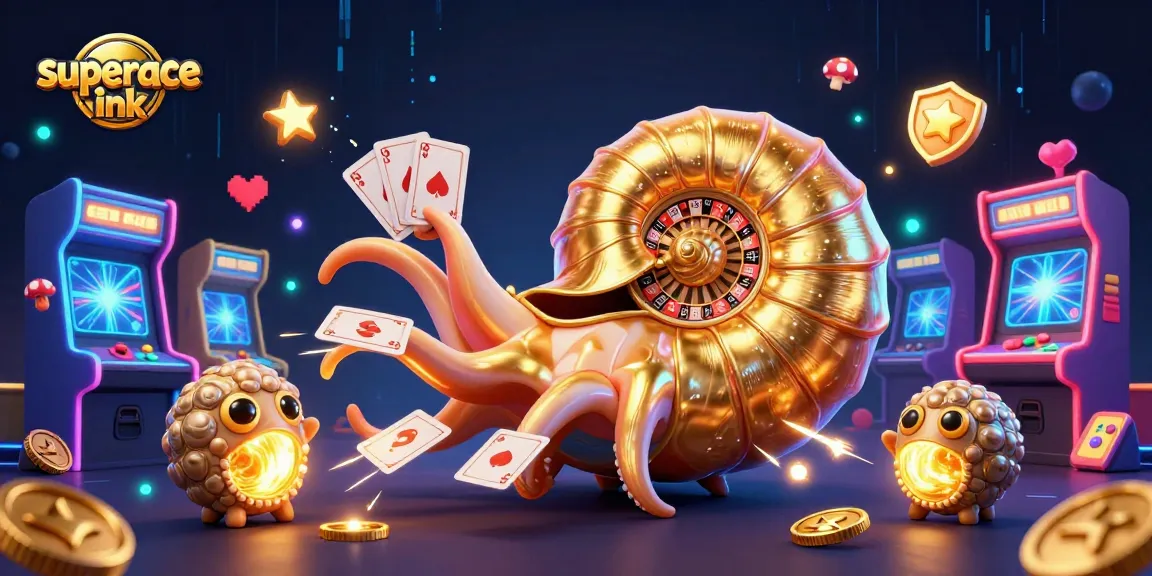 Engage in thrilling gameplay with Superace Ink, where ancient creatures merge casino excitement and vibrant gaming.