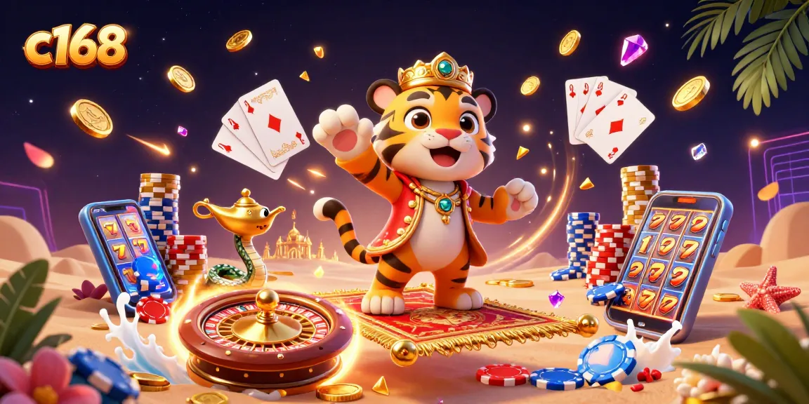 Experience the thrill of c168 casino gaming with a vibrant scene of betting activities.