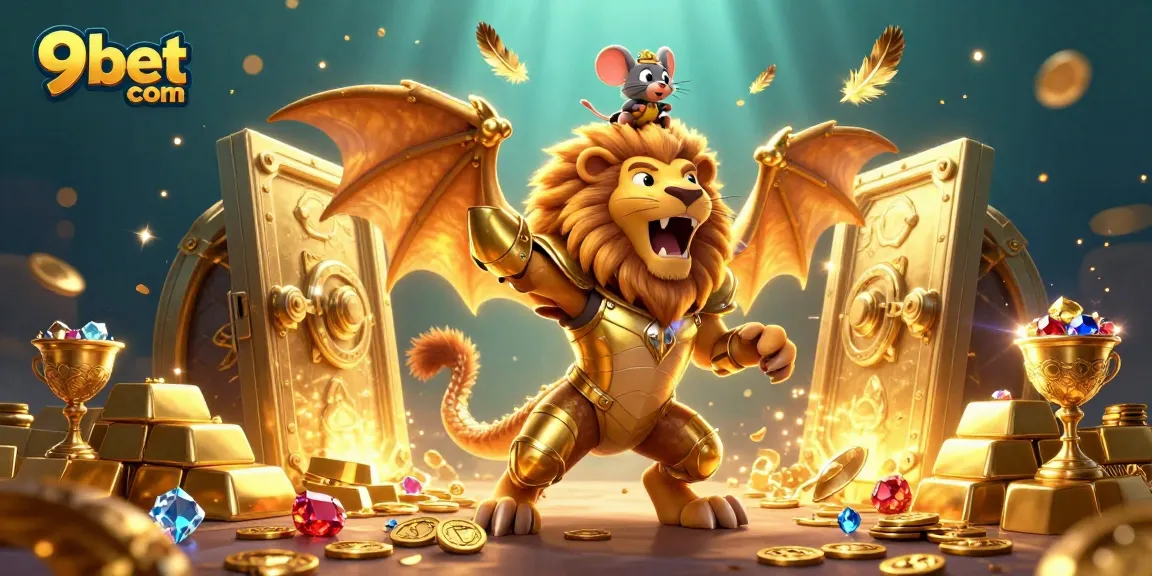 Experience the thrill of winning with 9bet com, featuring a vibrant casino scene bursting with treasures.