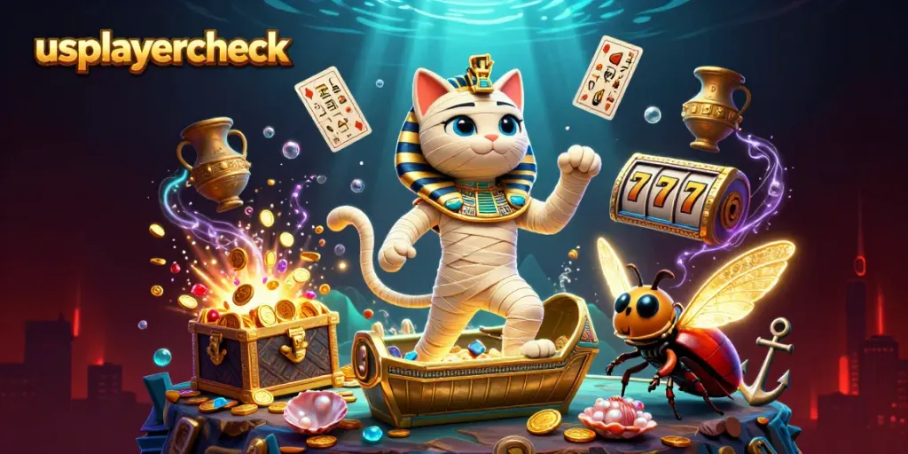 Win real money with online scratch cards at usplayercheck featuring a vibrant casino scene.