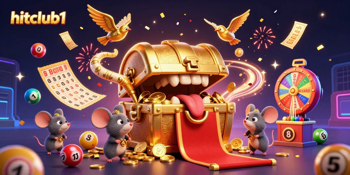 Experience the thrill of winning at hitclub1 with vibrant gaming elements and treasure-filled adventures.