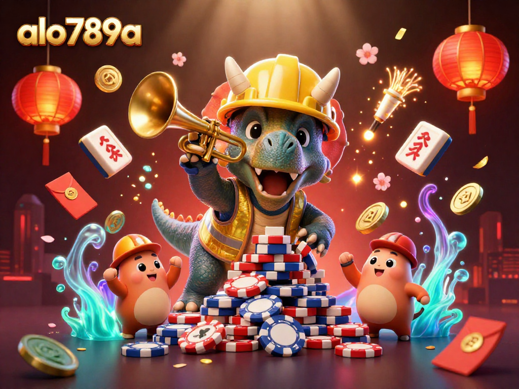 Join the excitement at alo789a with engaging games and celebratory moments in a thrilling casino atmosphere.