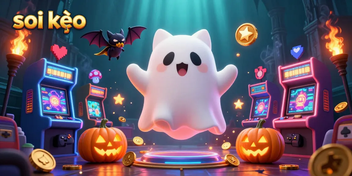 Engage with soi kèo for thrilling betting insights in a dynamic haunted casino scene.