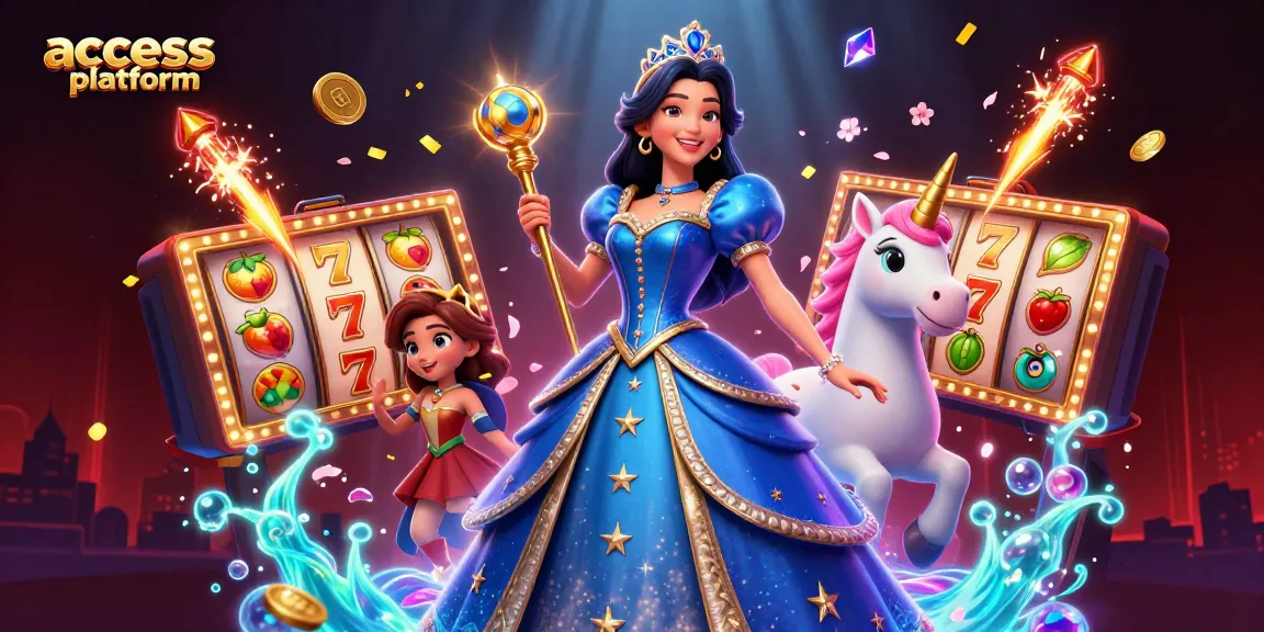 Engage with an access platform of fun as you play thrilling slot games with vibrant visuals.