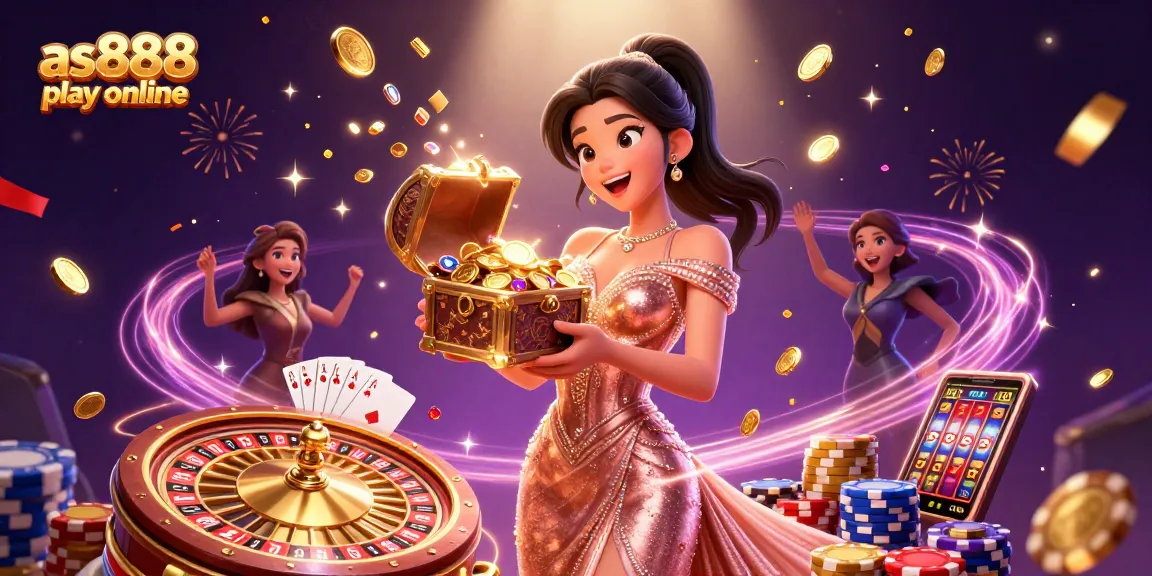Experience excitement at as888 play online with dynamic gaming elements and a glamorous casino scene.