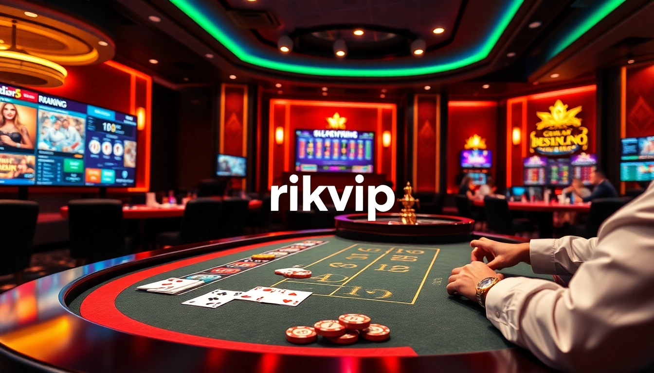 Engaging players enjoy games on rikvip's vibrant online casino platform.