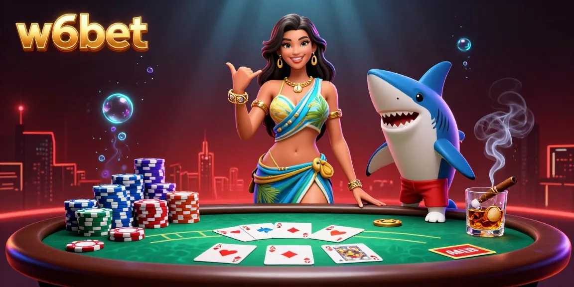 w6bet oferece uma experiência de casino de poker emocionante, exibindo elementos vibrantes e jogabilidade dinâmica.