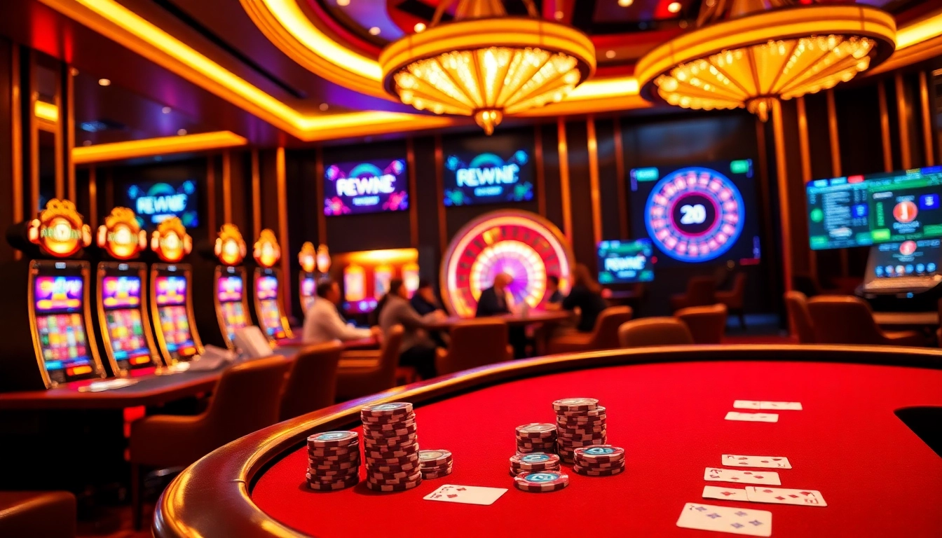 Engage in thrilling gaming experiences at NEW88 with vibrant casino elements and exciting gameplay.